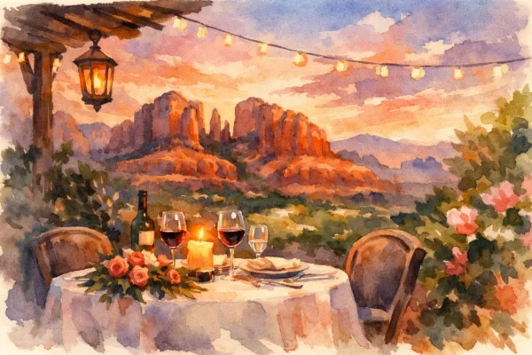Romantic Dinner in Sedona Done Right