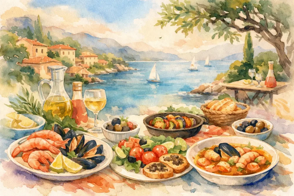 French Mediterranean Menu Explained for Diners