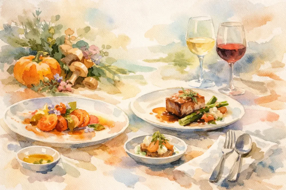Seasonal Ingredients Fine Dining, Served with Intention
