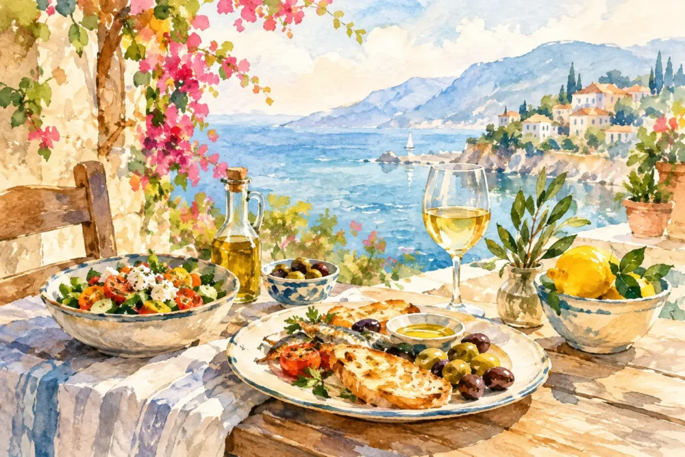 A Mediterranean Lunch Experience, Made Unhurried