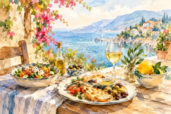 A Mediterranean Lunch Experience, Made Unhurried