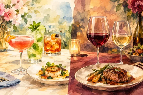 Cocktail Pairing vs Wine Pairing at Dinner